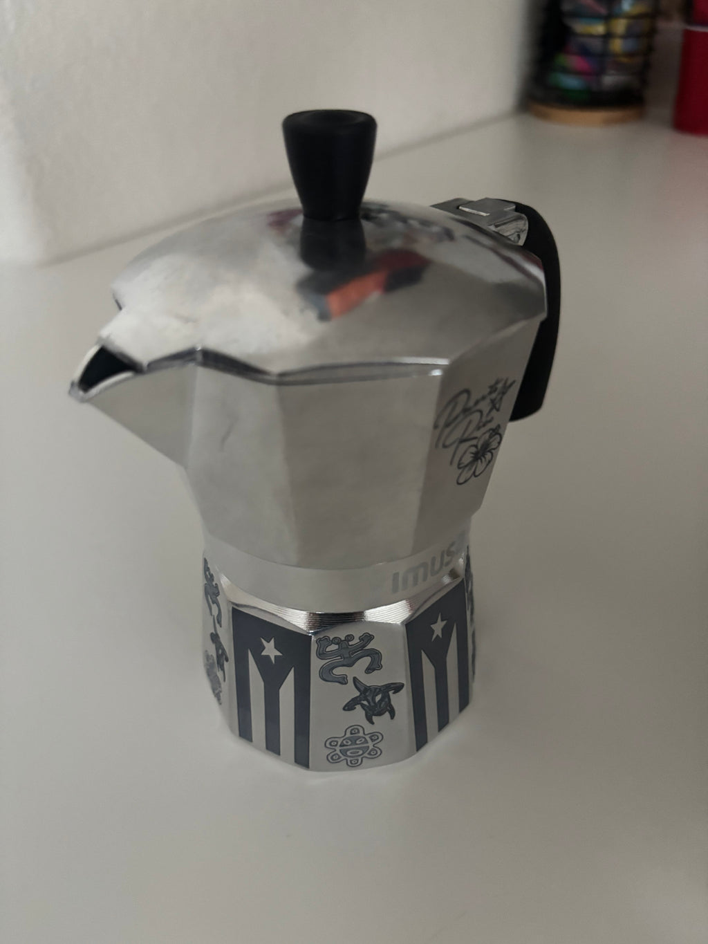 Puerto Rico 3 cups Special Edition Stovetop Moka Pot