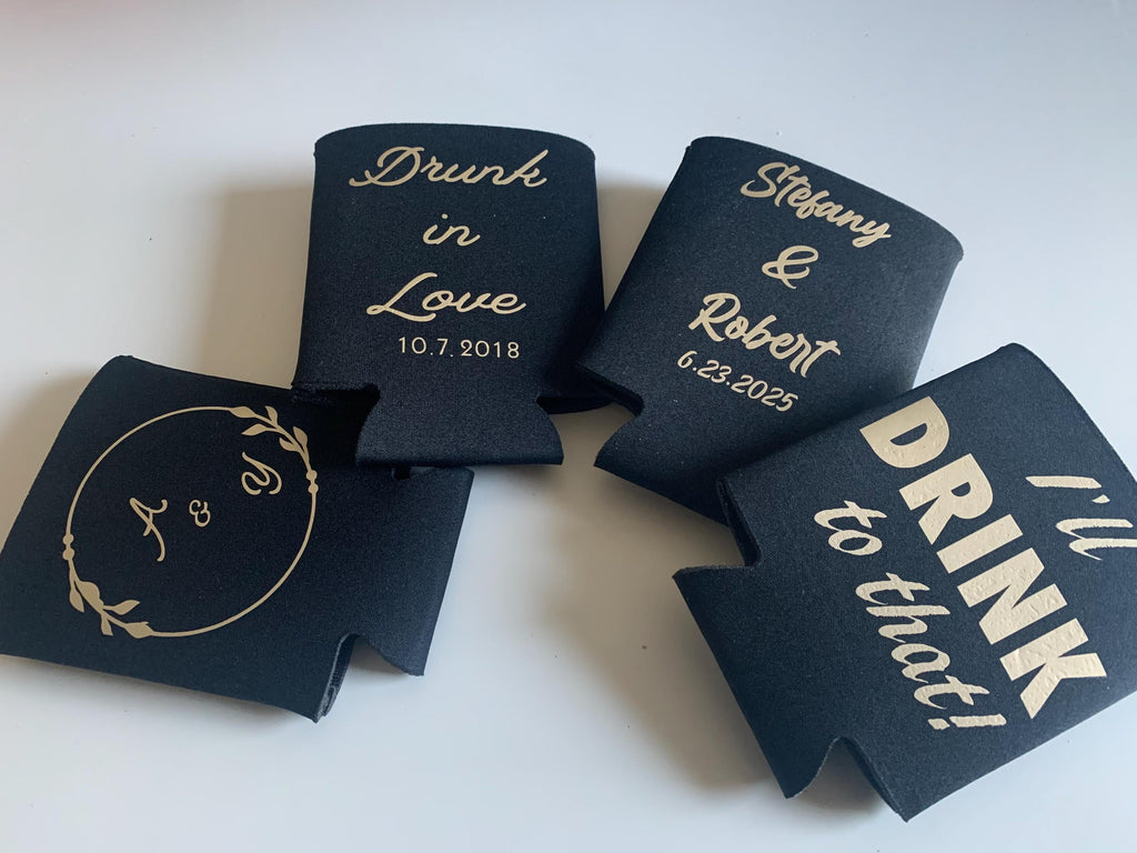 Custom can holder with Your Own Design – Personalized Drink Holder