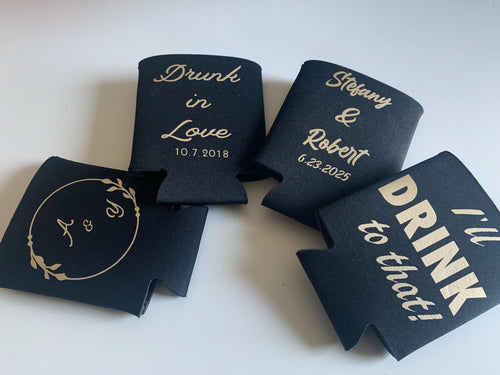 Custom can holder with Your Own Design – Personalized Drink Holder