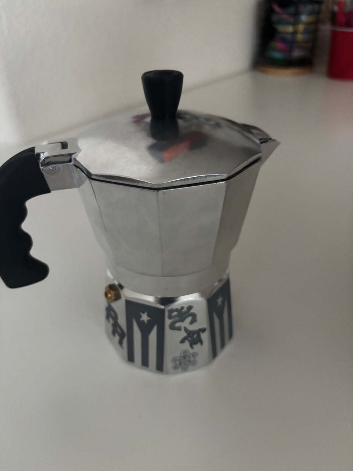 Puerto Rico 3 cups Special Edition Stovetop Moka Pot