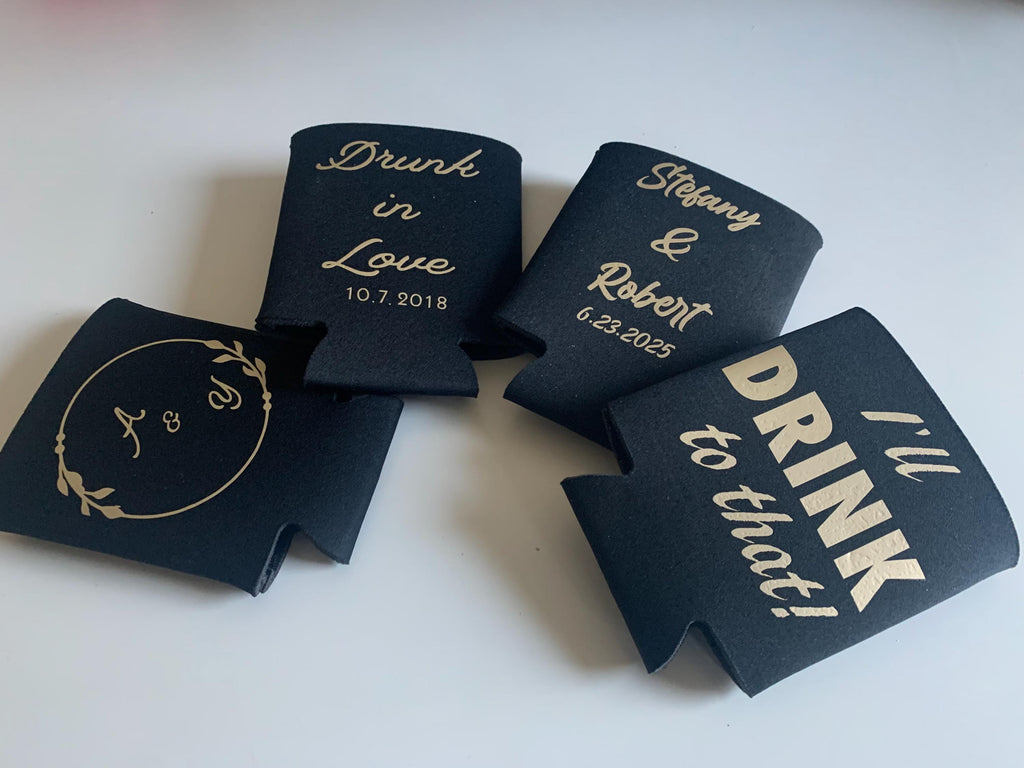 Custom can holder with Your Own Design – Personalized Drink Holder