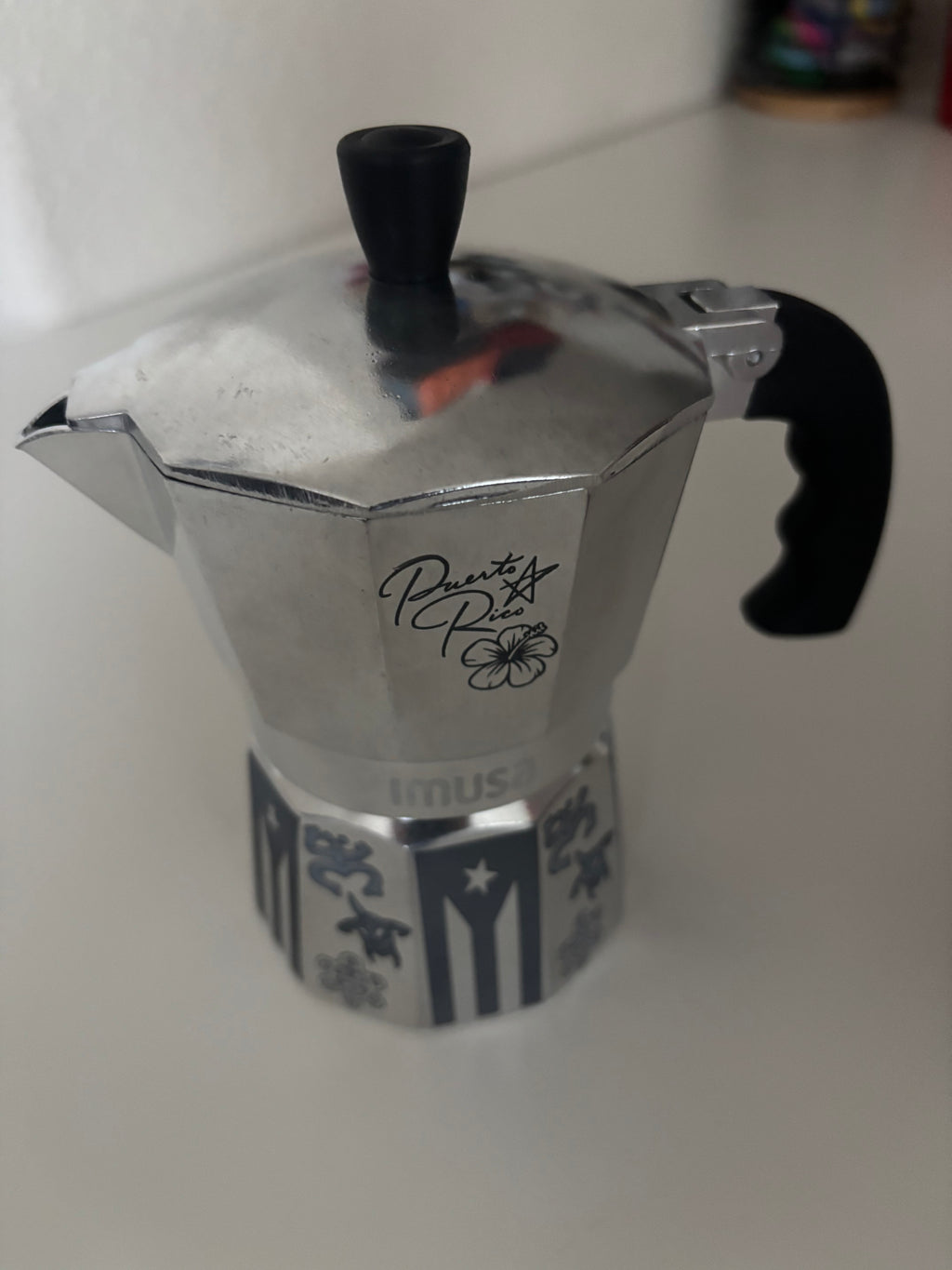 Puerto Rico 3 cups Special Edition Stovetop Moka Pot