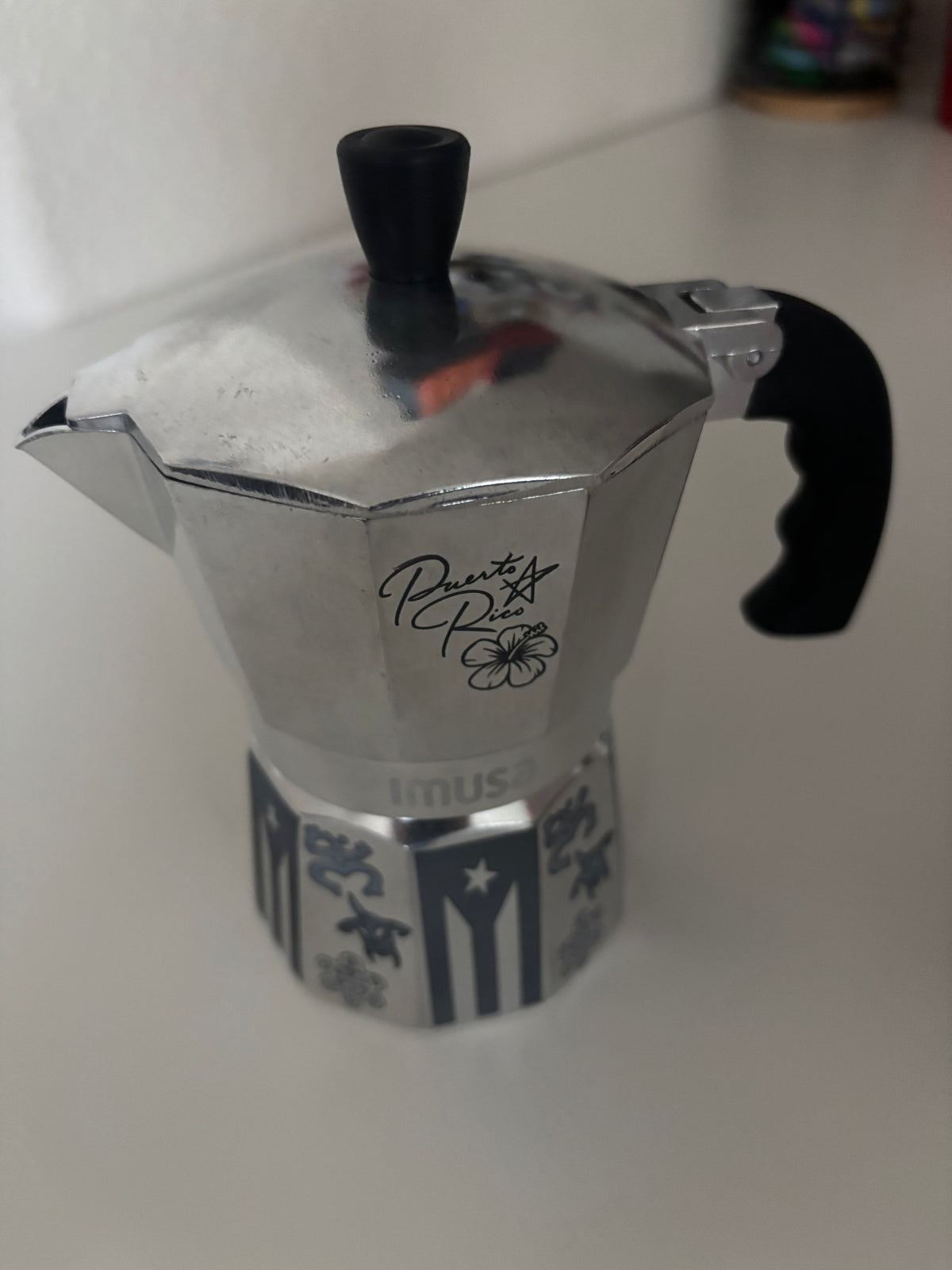 Puerto Rico 3 cups Special Edition Stovetop Moka Pot