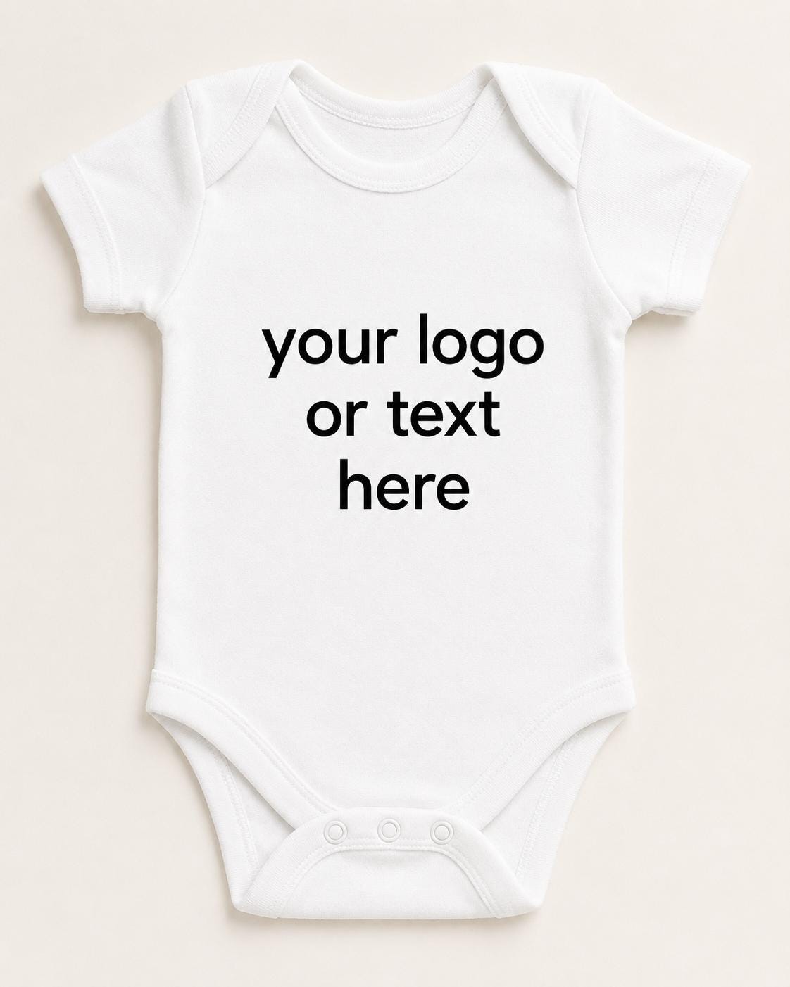 Personalized Baby Bodysuit – Custom Name, Bible Verse, Heart Design 9-12 months