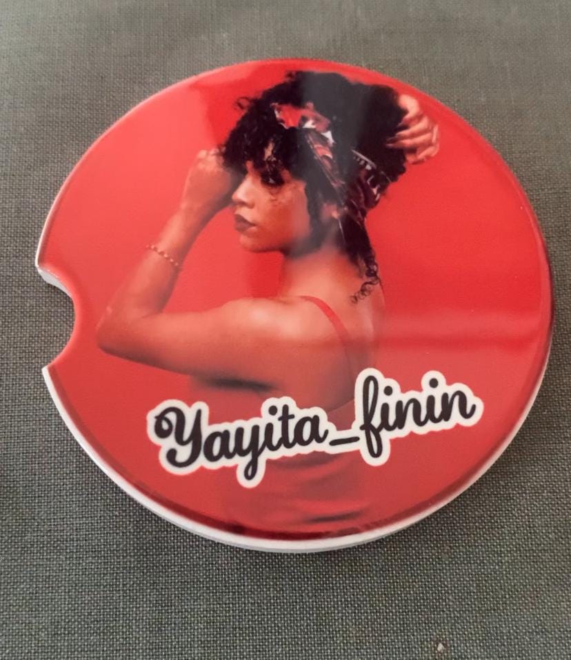 Personalized Sublimated Ceramic Car Coaster – Set of 2 Car Accessory