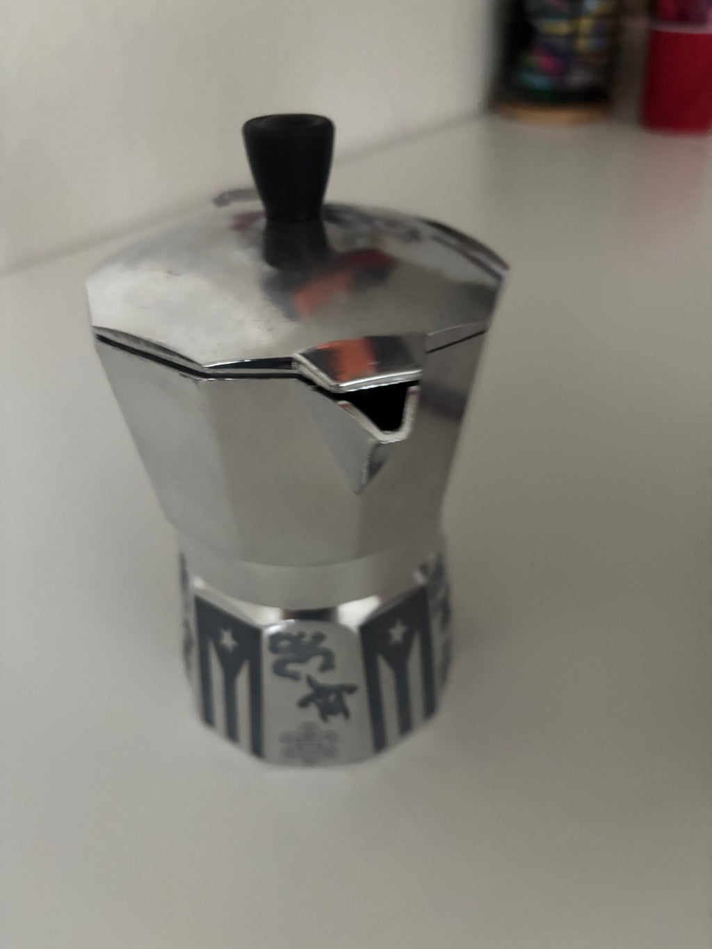 Puerto Rico 3 cups Special Edition Stovetop Moka Pot