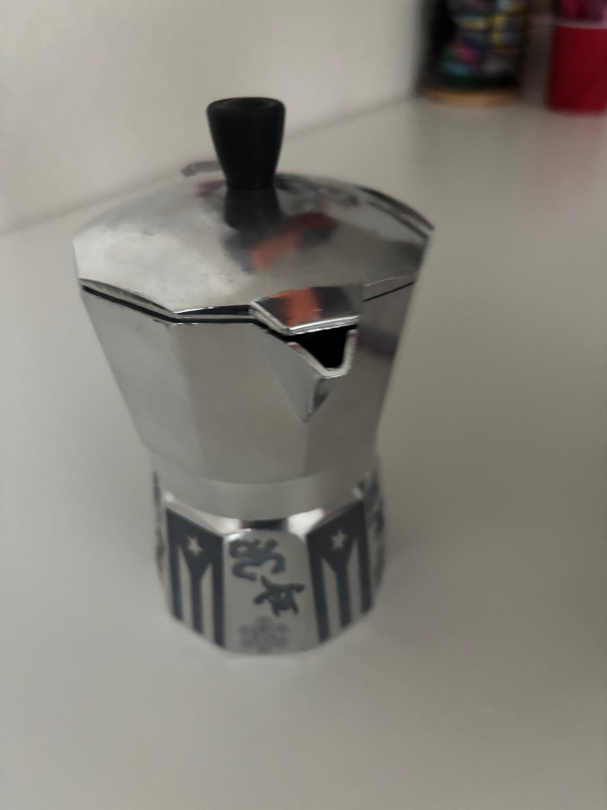 Puerto Rico 3 cups Special Edition Stovetop Moka Pot